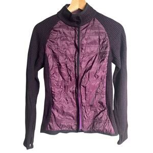 Title 9 Mixmaster 90 Jacket Women's Size S Purple Lightweight Warm